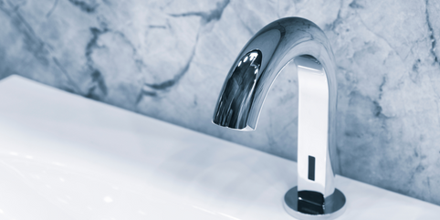 Motion-Sensor Bathroom Faucet