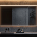 LED Touchscreen Bathroom Mirror