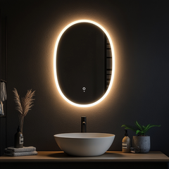 LED Touchscreen Bathroom Mirror